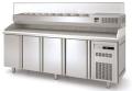 Masa preparare pizza cu blat granit+ vitrina refrigerata MR70-225 CORECO