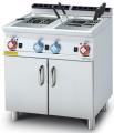 Masina fiert/gatit paste 2 cuve, gaz, cu dulap inchis, linia 700 CP-78G LOTUS