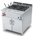 Masina fiert/gatit paste simpla, gaz, cu dulap inchis, linia 900 CPB-98G LOTUS