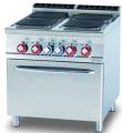 Masina gatit 4 plite patrate+cuptor GN 2/1, electrica, linia 900, CFQ4-98ET, LOTUS