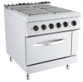 Masina gatit 4 plite patrate+cuptor GN 2/1, electrica, linia 900, G9K210E KUSINA
