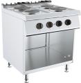 Masina gatit 4 plite rotunde cu suport deschis, electrica, linia 700 G7K200E-W KUSINA