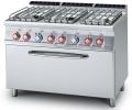 Masina gatit 6 arzatoare, gaz + cuptor mare electric, linia 700, CF6-712GPE, LOTUS