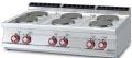 Masina gatit 6 plite rotunde, top, electrica, linia 900, PCT-912ET, LOTUS