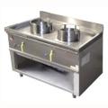 Masina gatit tip wok cu rebord, 2 arzatoare, gaz CHINA/2S DIAMOND