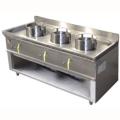 Masina gatit tip wok cu rebord, 3 arzatoare, gaz CHINA/3S DIAMOND