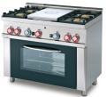 Plita solida/miez refractar+4 arzatoare cu, cuptor, gaz, linia 600, TPF4-610G LOTUS