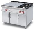 Plita solida/miez refractar cu 2 arzatoare si suport deschis, gaz, linia 900, TP2-912G LOTUS