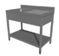 Spalator 1 cuva cu polita si picurator 1200x600x850