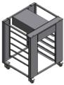 Suport cuptor 6 tavi, HTB mini - HTBM-40, 100-211, FINES