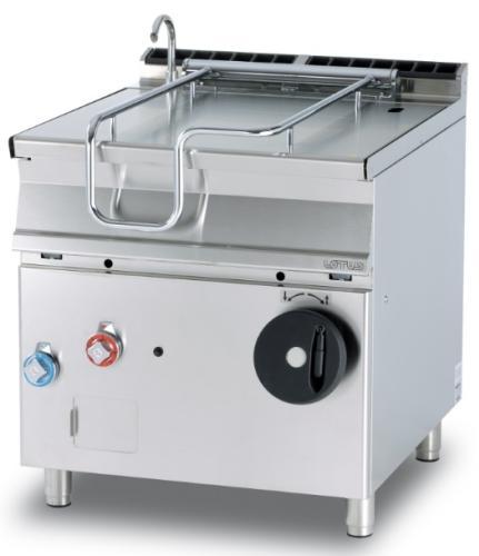 Tigaie basculanta 80 litri, manuala, gaz, linia 900 BR80-98GF/F LOTUS