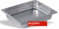 Vascheta gastronorm inox, perforata, GN 1/2, INOX PRO, P120652, PUJADAS