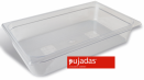 Vascheta policarbonat transparent, GN 1/1, P1110BF, PUJADAS