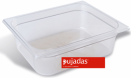 Vascheta policarbonat transparent, GN 1/2, P1210BF, PUJADAS